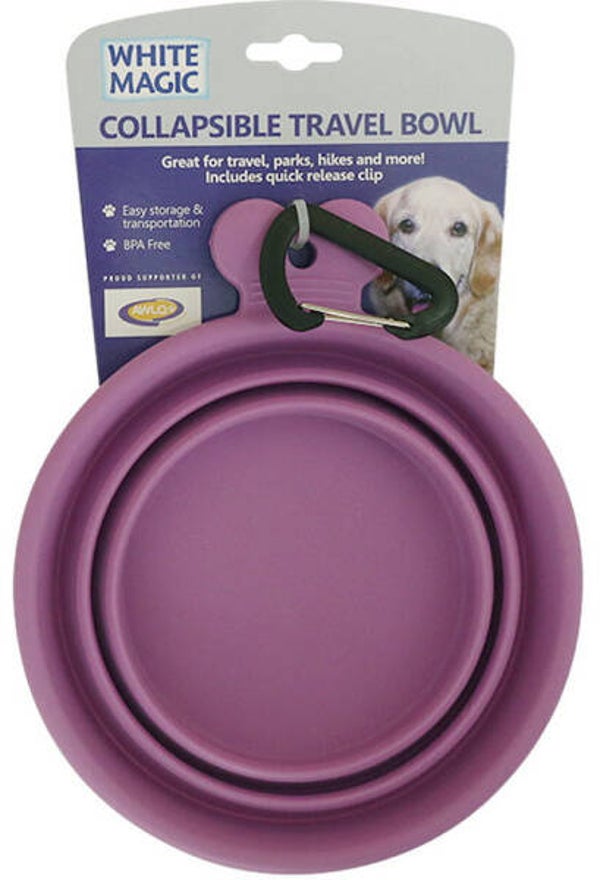 Collapsible Travel Pet Bowl