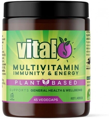 Martin & Pleasance Vital Multivitamin Immunity & Energy G/F 45Vegecaps