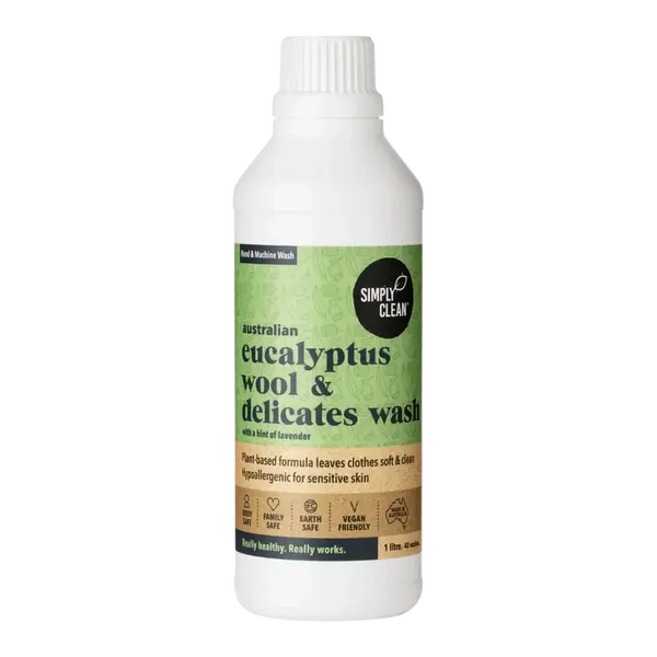 Simply Clean Wool & Delicates Wash Eucalyptus 1L
