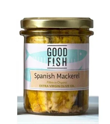 Good Fish Spanish Mackerel in Extra Virgin Olive Oil 195g