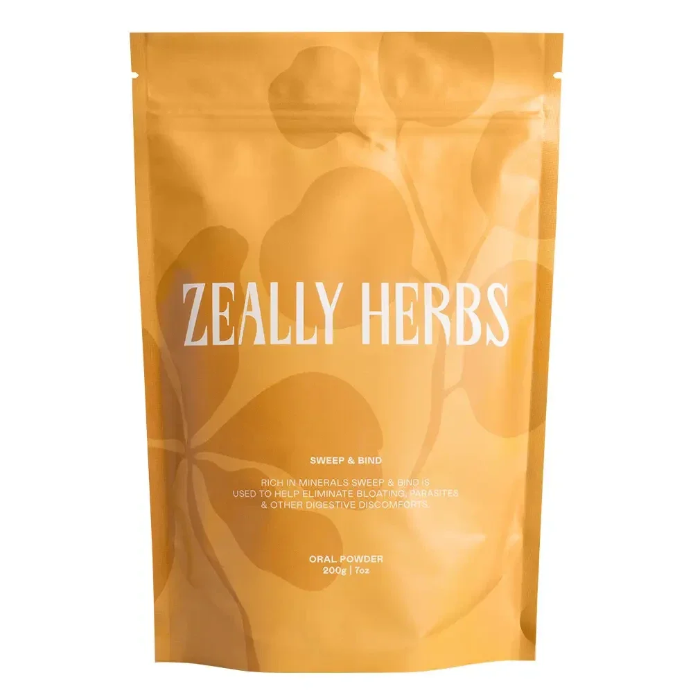 Zeally Herbs Gut Sweep & Bind Powder 200g