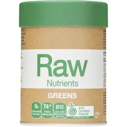 Amazonia  Raw Nutrients Greens Mint & Vanilla
