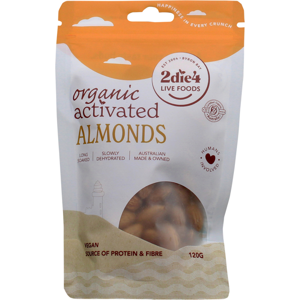 2DIE4 LIVE FOODS Organic Activated Almonds