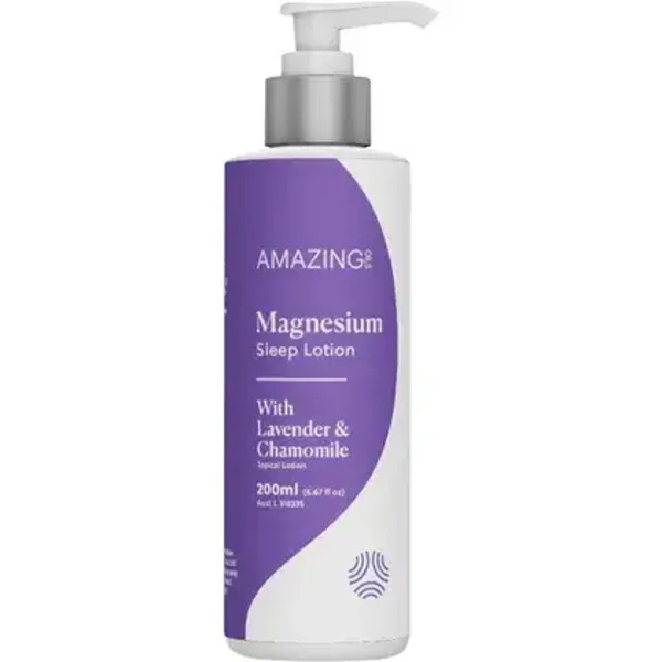 Amazing Oils Magnesium Sleep Lotion with Lavender & Chamomile