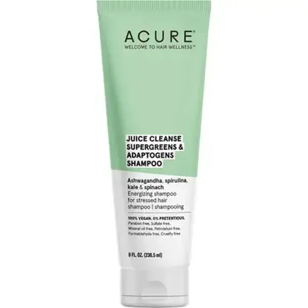 ACURE Juice Cleanse Supergreens & Adaptogens Shampoo 236ml