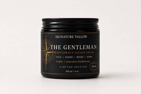 Signature Tallow Organic Whipped Tallow Cream - The Gentleman 100ml