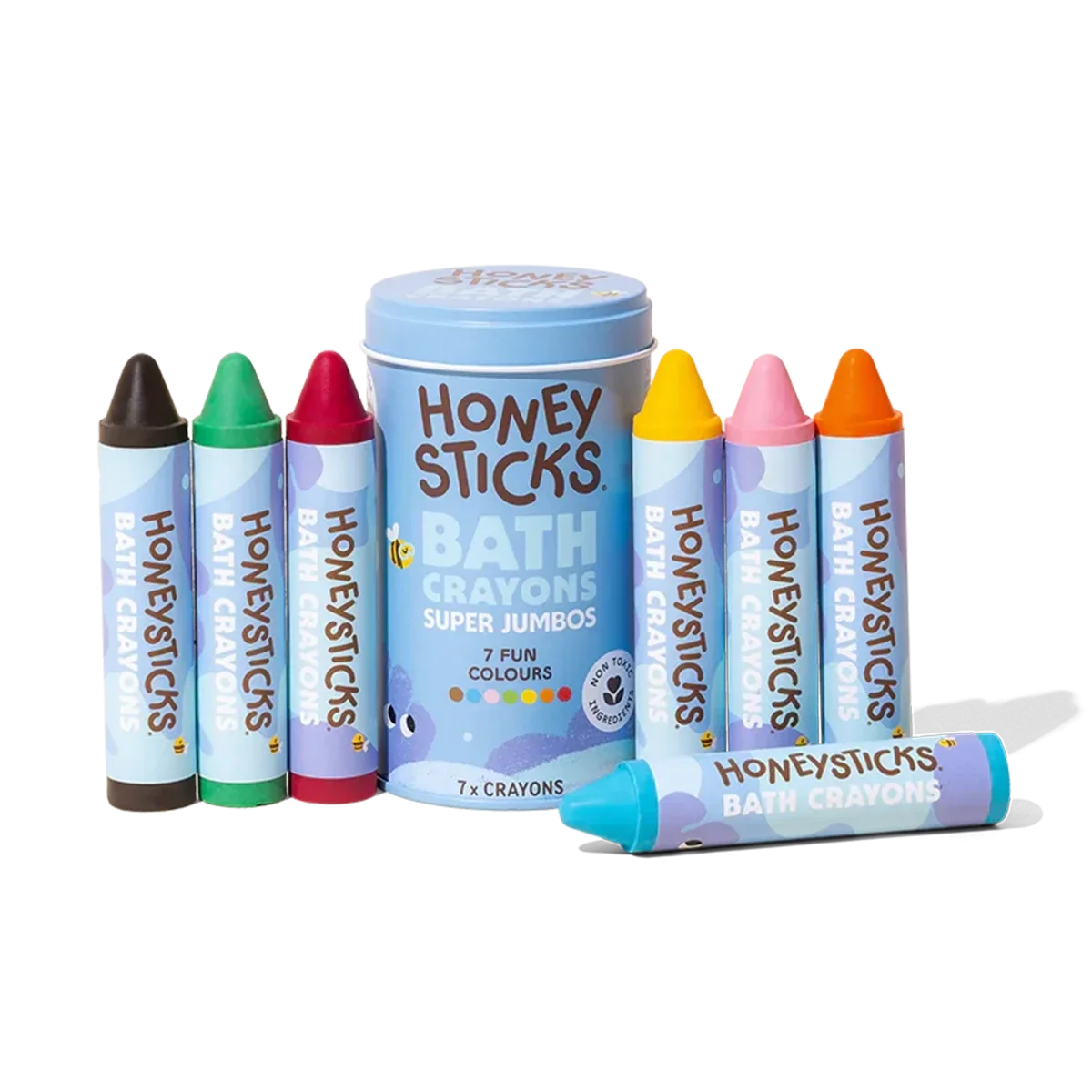 Honeysticks Bath Crayons Super Jumbos 6pk