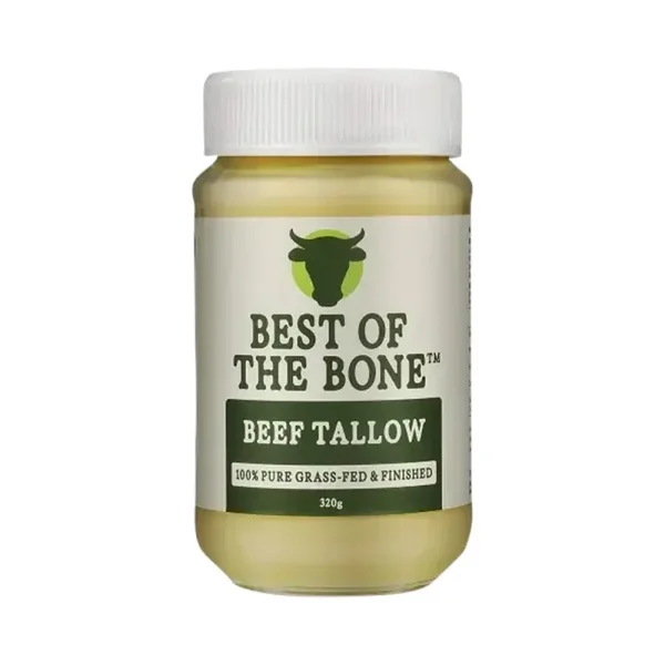 BEST OF THE BONE BEEF TALLOW PURE GRASS-FED SUET DRIPPING 320G