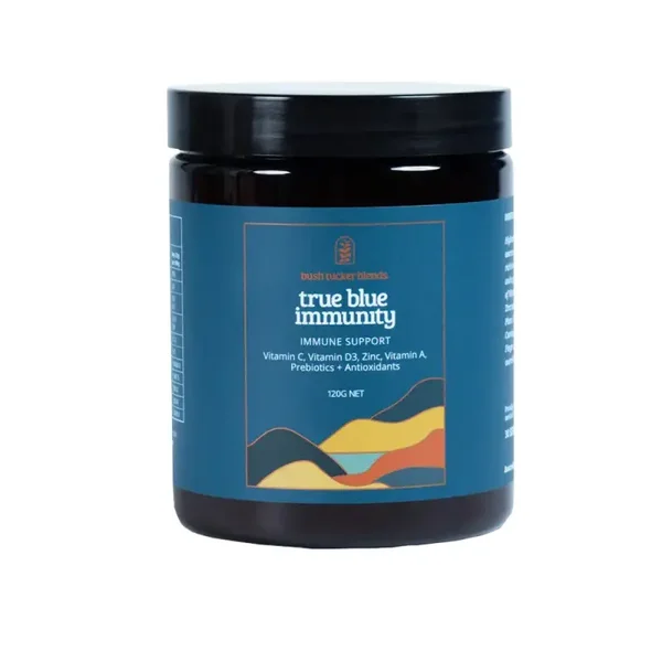 Bush Tucker Blends True Blue Immunity - Daily Immunity Support - JAR 120g
