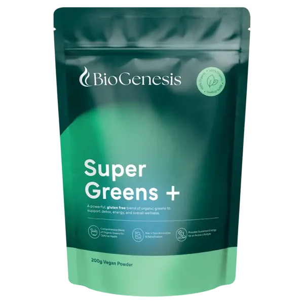 BioGenesis Australian Organic SuperGreens Plus Powder 500g