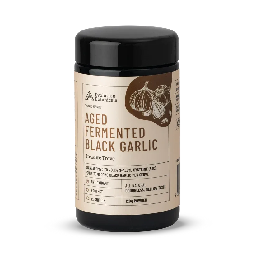 Evolution Botanicals - Aged Fermented Black Garlic 120g