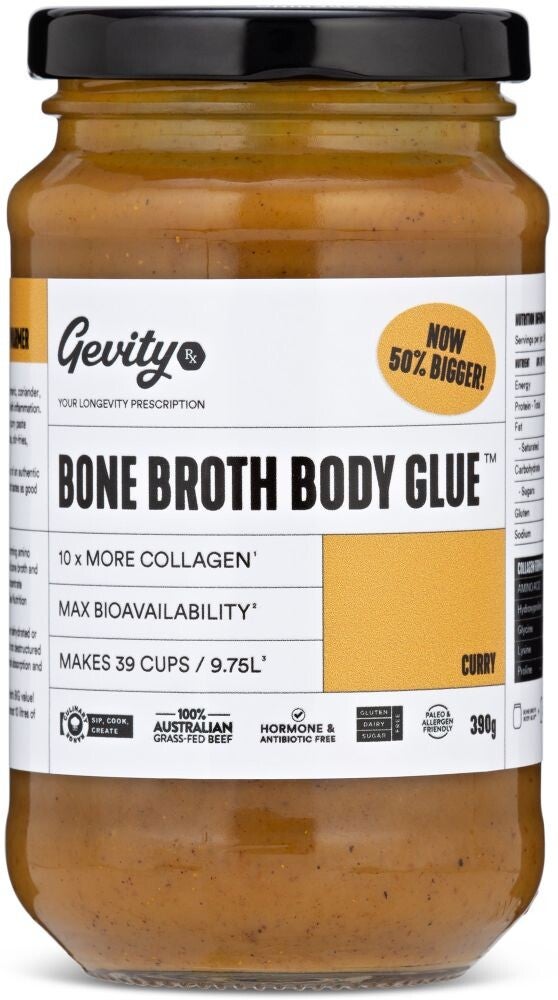 Gevity Rx Bone Broth Body Glue Curry G/F