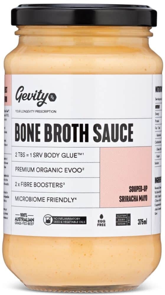 Gevity Rx Bone Broth Sauce Souped-Up Sriracha Mayo  G/F