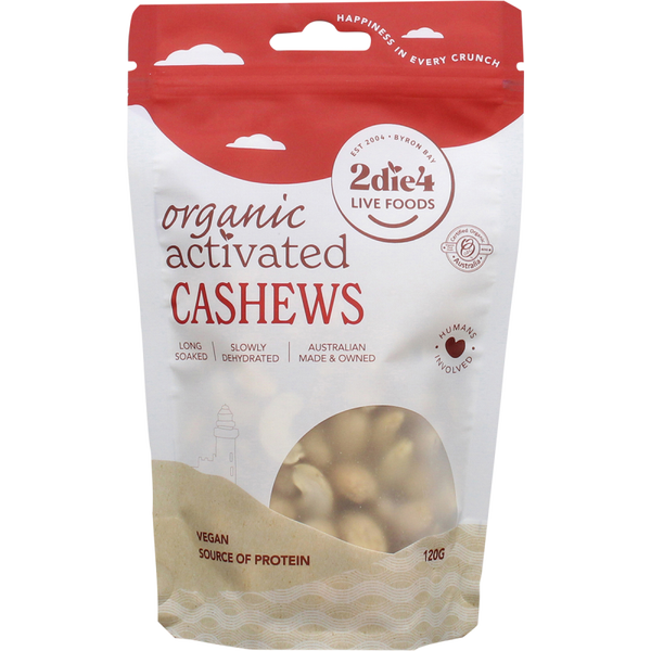 2DIE4 LIVE FOODS Organic Activated Cashews