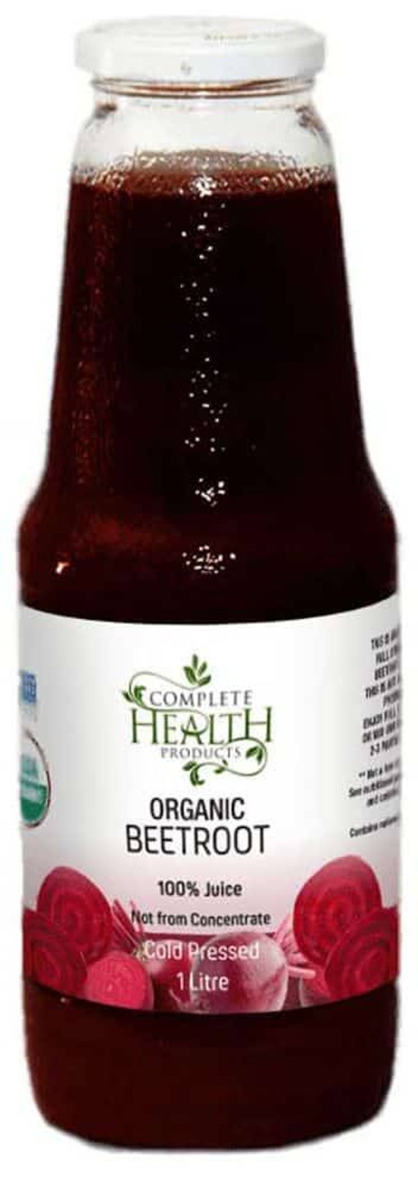 Complete Health Products Organic Beetroot 100% Juice 1L