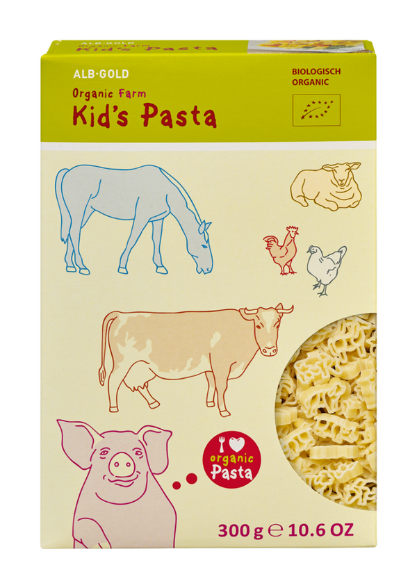 Alb-Gold Organic Kids Pasta Farm 300g