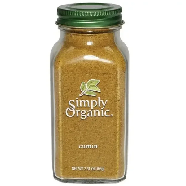 Simply Organic Cumin LARGE GLASS 65g