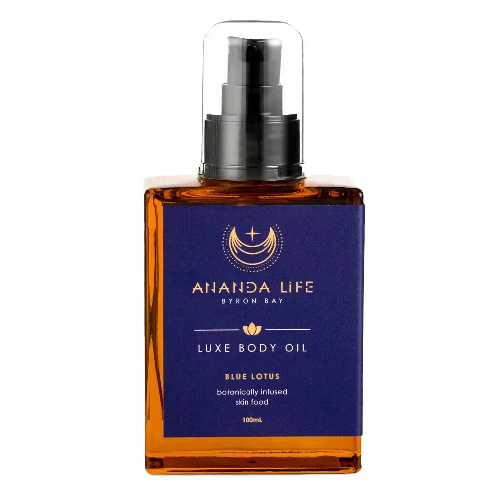 Ananda Life Luxe Body Oil - Blue Lotus 100ml