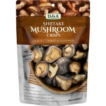 DJ&A Shiitake Mushroom Crisps 3packs