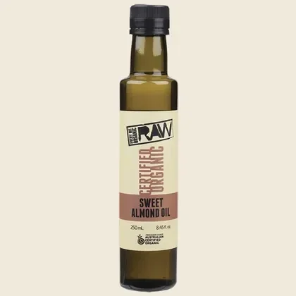 EVERY BIT ORGANIC Sweet Almond Oil Extra Virgin Cold Press Unrefined 250ml