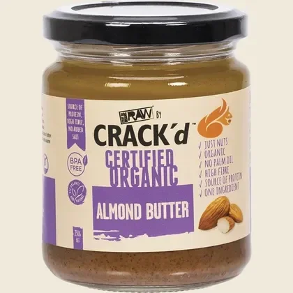 EVERY BIT ORGANIC Crack'd Almond Butter 250g