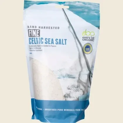 EVERY BIT ORGANIC Celtic Sea Salt 650g
