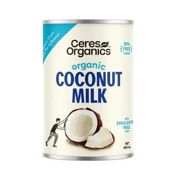 Ceres Organics Coconut Milk 6x400ml