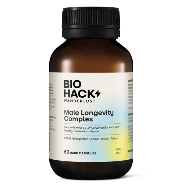 BioHack Male Longevity Complex 60caps