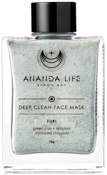 Ananda Life Face Mask - Deep Clean (green) 70g
