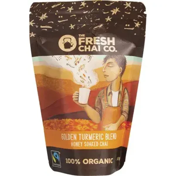 The Fresh Chai Co. Golden Turmeric Blend Honey Soaked Chai