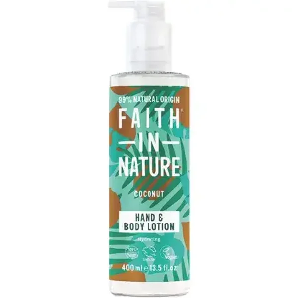Faith in Nature Hand & Body Lotion Hydrating Coconut 400ml