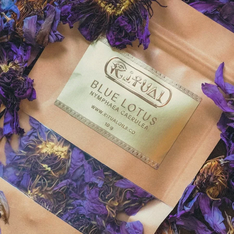 Ritual Oils - 1 Pack of Blue Lotus Flowers