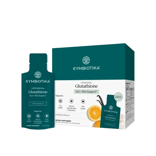 CYMBIOTIKA liposomal glutathione 130ml (26 pouches)