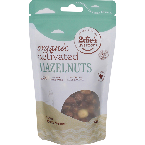 2DIE4 LIVE FOODS Organic Activated Hazelnuts
