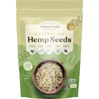 Hemp Foods Australia Australian Hemp Seeds Hulled 800g