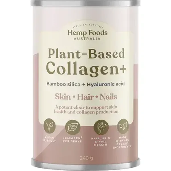 Hemp Foods Australia Plant-Based Collagen+ Berry