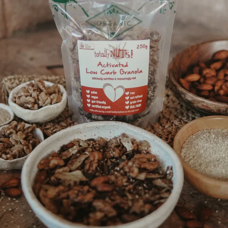 Totally Nuts! - Organic Activated Low Carb Granola