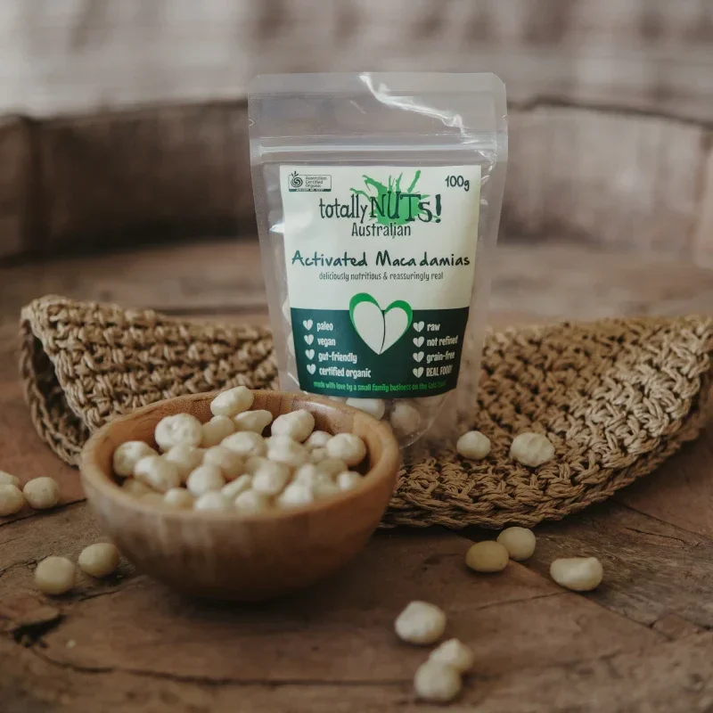 Totally Nuts! - Organic Activated Macadamias