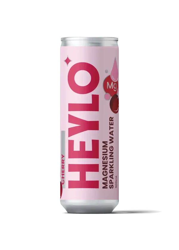 HEYLO Magnesium Sparkling Water SLEEP Cherry