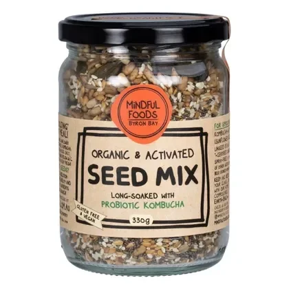 Mindful Foods Seed Mix Organic & Activated 330g