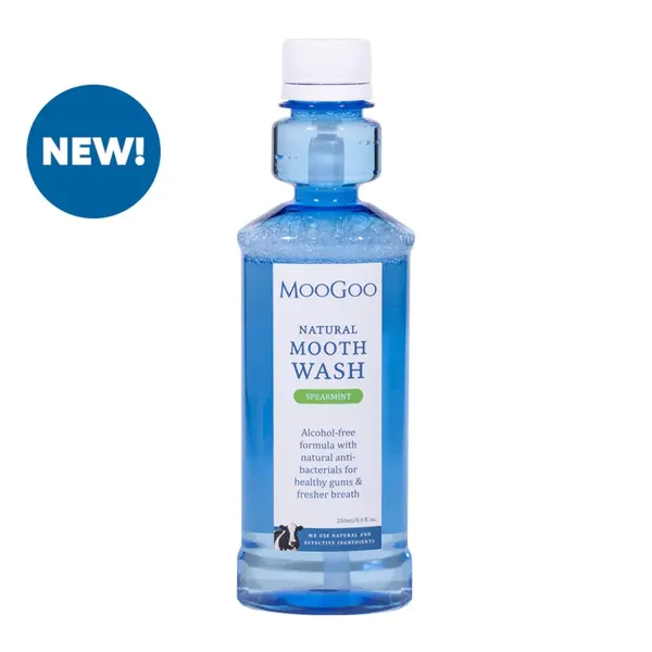 Moogoo Moothwash Spearmint 250ml