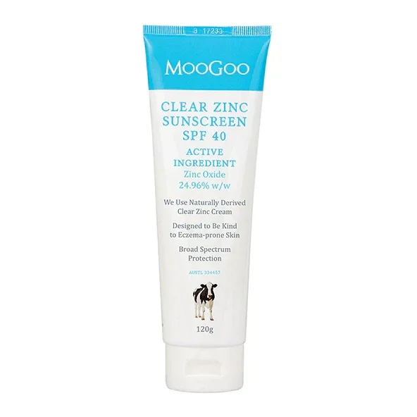 Moogoo Clear Zinc Sunscreen SPF 40