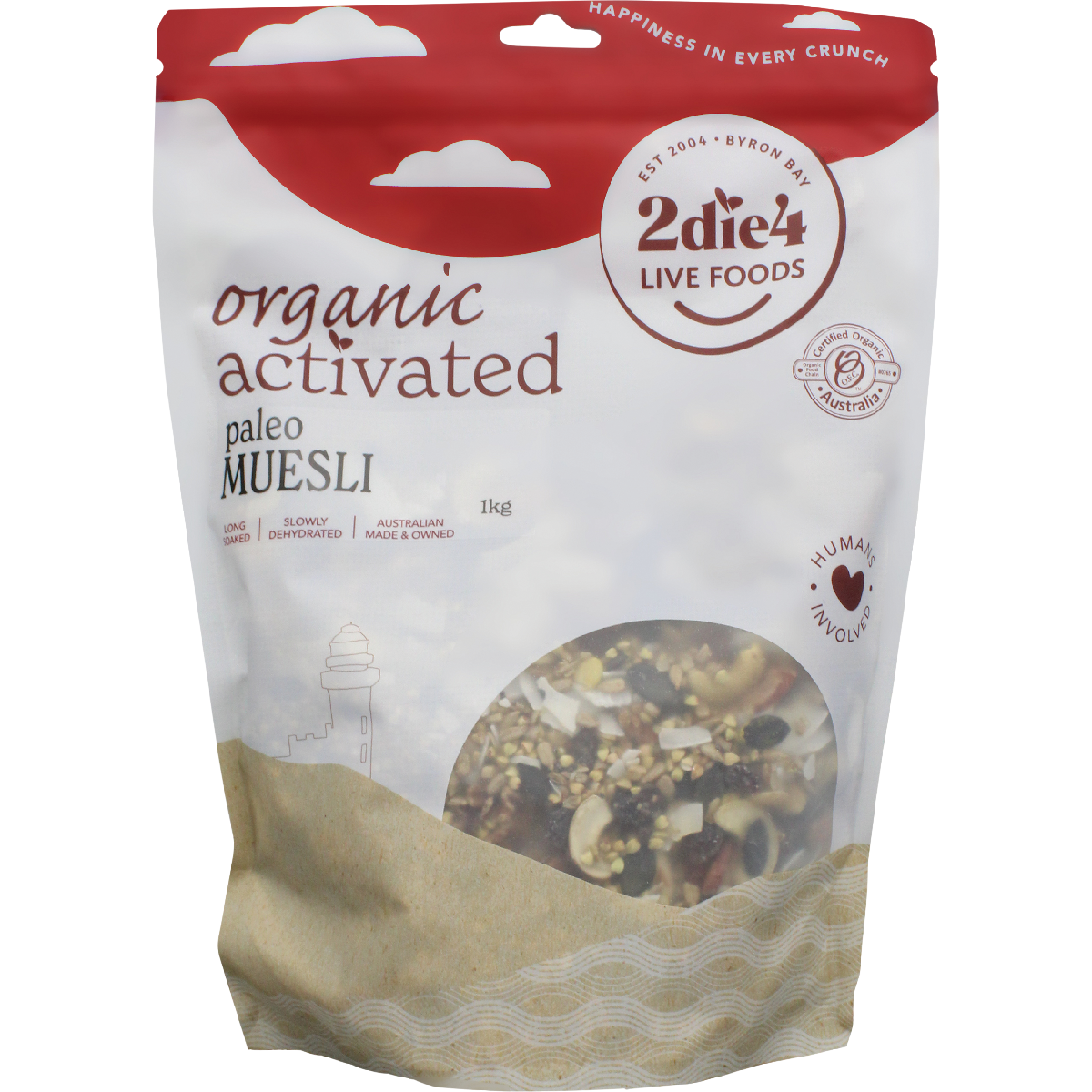 2DIE4 LIVE FOODS Organic Activated Paleo Muesli