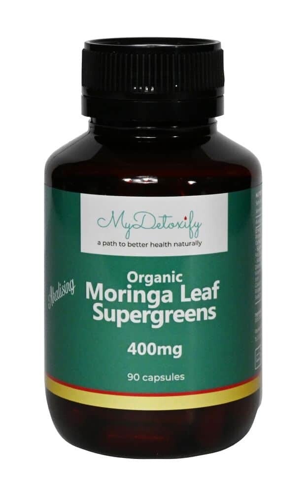 My Detoxify - Moringa Leaf Supergreens Organic 90caps