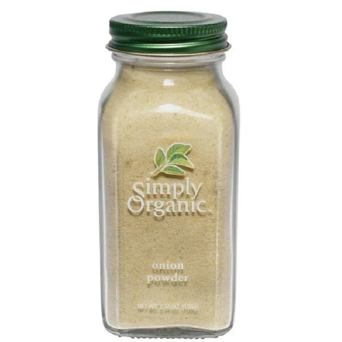 Simply Organic Onion Powder LARGE GLASS 85g