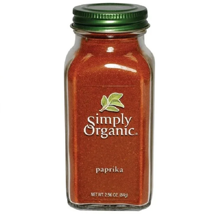 Simply Organic Ground Paprika LARGE GLASS 84g