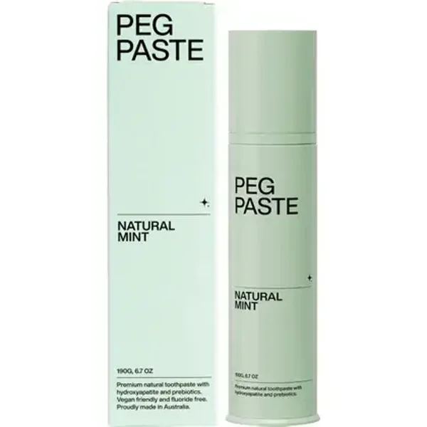 Peg Paste Natural Toothpaste with Hydroxyapatite 190g