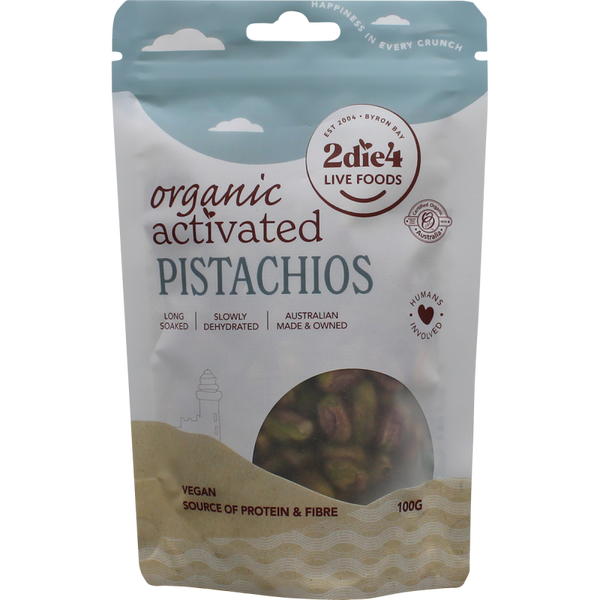 2DIE4 LIVE FOODS Organic Activated Pistachios