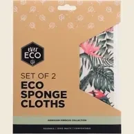 EVER ECO Eco Sponge Cloths 2pk