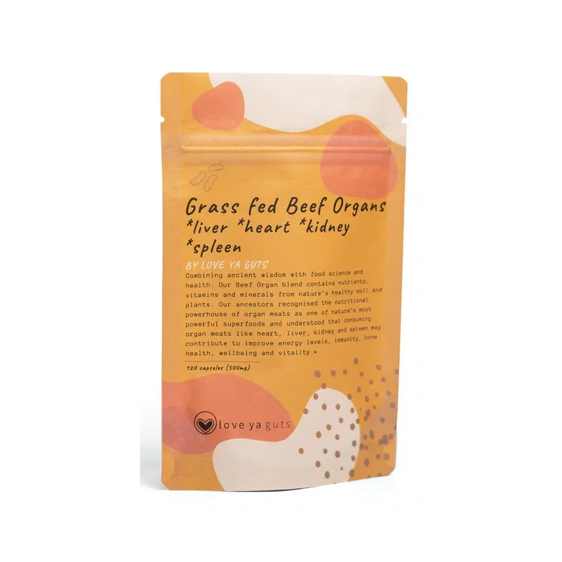 Love Ya Guts BEEF ORGAN MULTI CAPSULES- LIVER, HEART, KIDNEY, SPLEEN